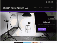 Tablet Screenshot of johnsontalent.com